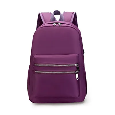 2018 Girl Waterproof Laptop Backpacks Computer Women Backpack Drawstring School Bags For Teenagers Girls Female Travel BackPack