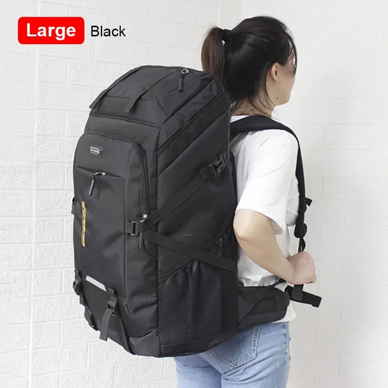 50L/80L Large Capacity Travel Backpack Camping Hiking Luggage School Bag