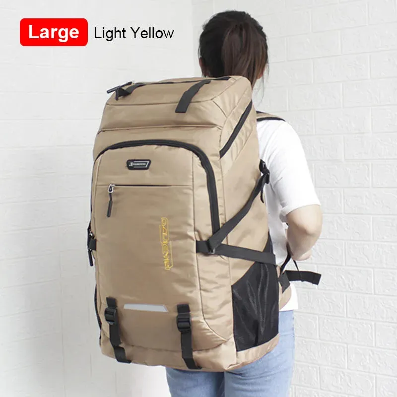 50L/80L Large Capacity Travel Backpack Camping Hiking Luggage School Bag