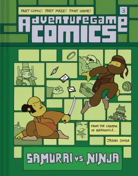 Adventuregame Comics Graphic Novel Volume 03 Samurai vs Ninja