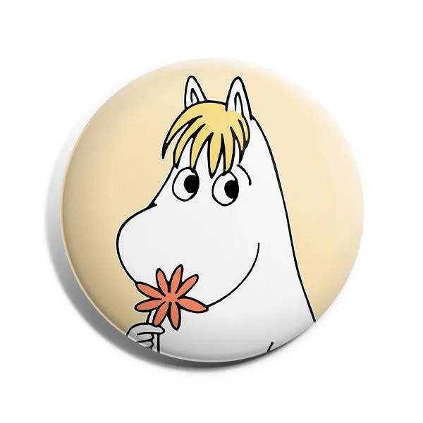 Badge - Snorkmaiden, Cream