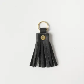 Black Kodiak Tassel Keychain