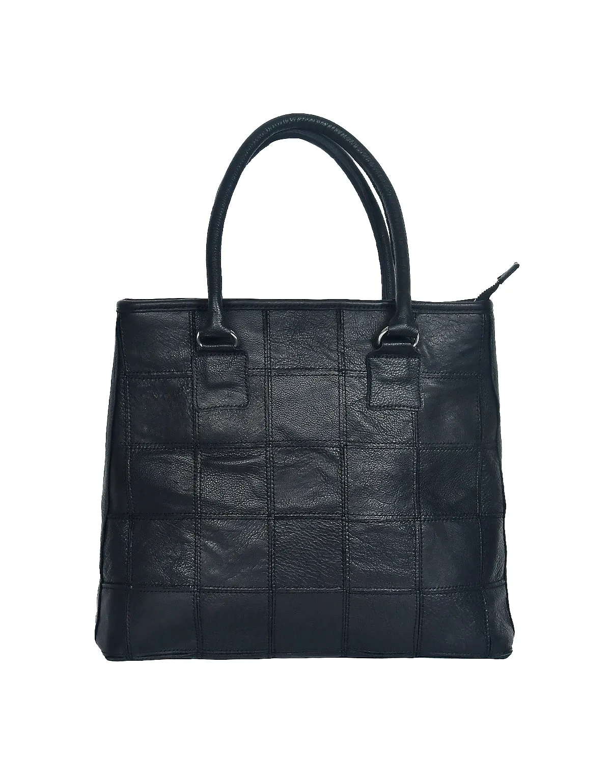 Black Premium Tote Leather Bag, Art: BG-1141