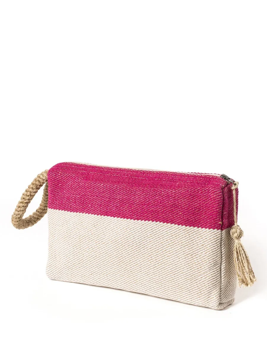 Block A Clutch | Pink