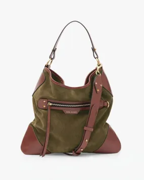 Botsy Day Suede Shoulder Bag