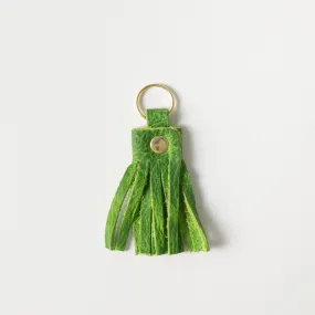 Fern Kodiak Tassel Keychain