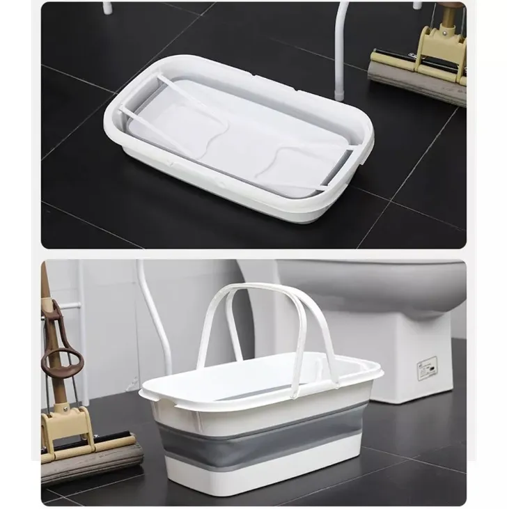 Foldable Silicone Mop Bucket