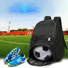 Football Duffel Backpack Luggage Gym Sports Bag Large Tote  with Shoe Compartment Backetball  Compartment