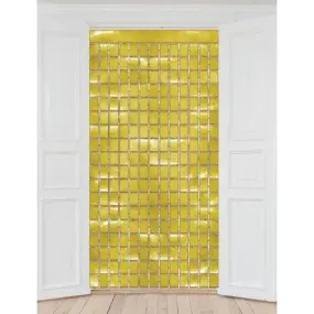 Gold Shimmer Backdrop Curtain