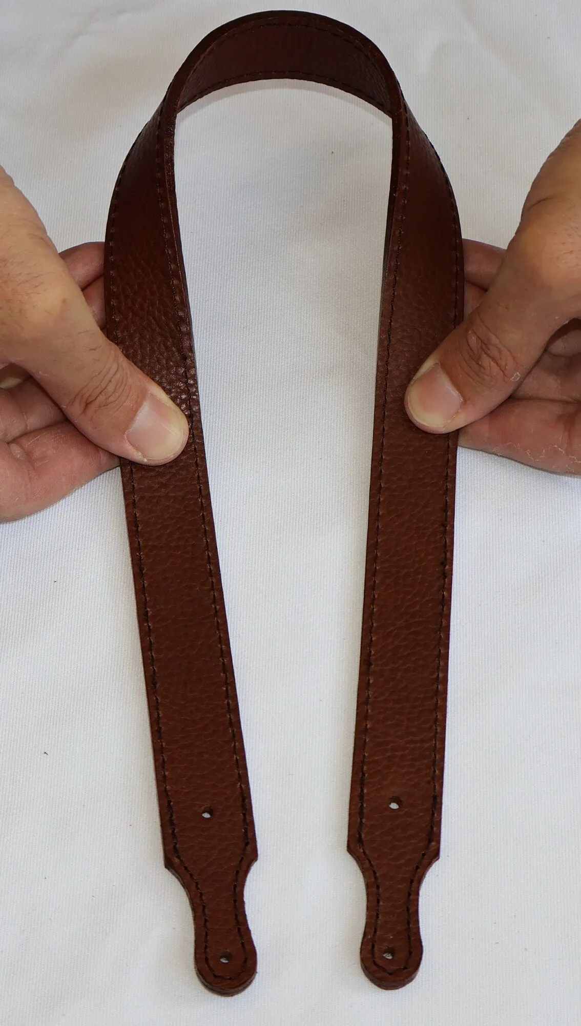 Leather Bag Handle - Genuine Leather Shoulder Strap, Durable & Stylish Replacement Handles for Bags  59cm/23" Length