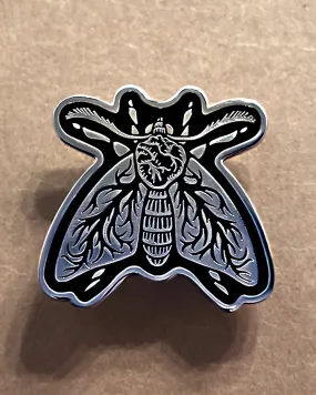 Organ Moth Hard Enamel Pin