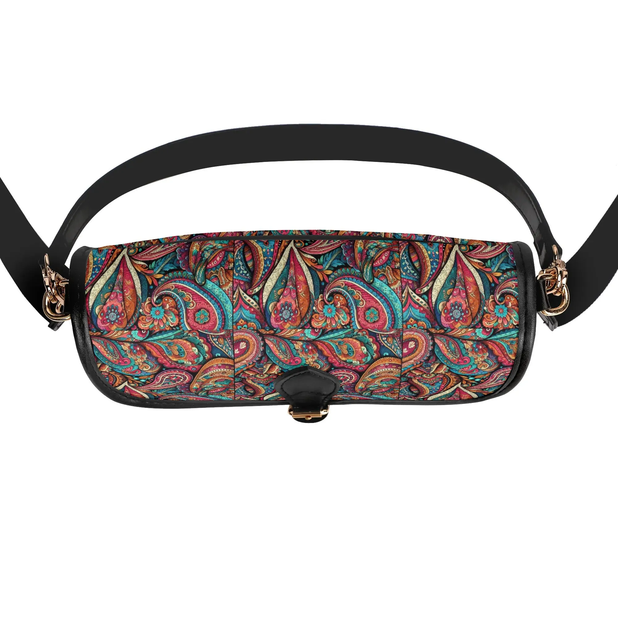 Paisley Womens PU Chain Shoulder bags