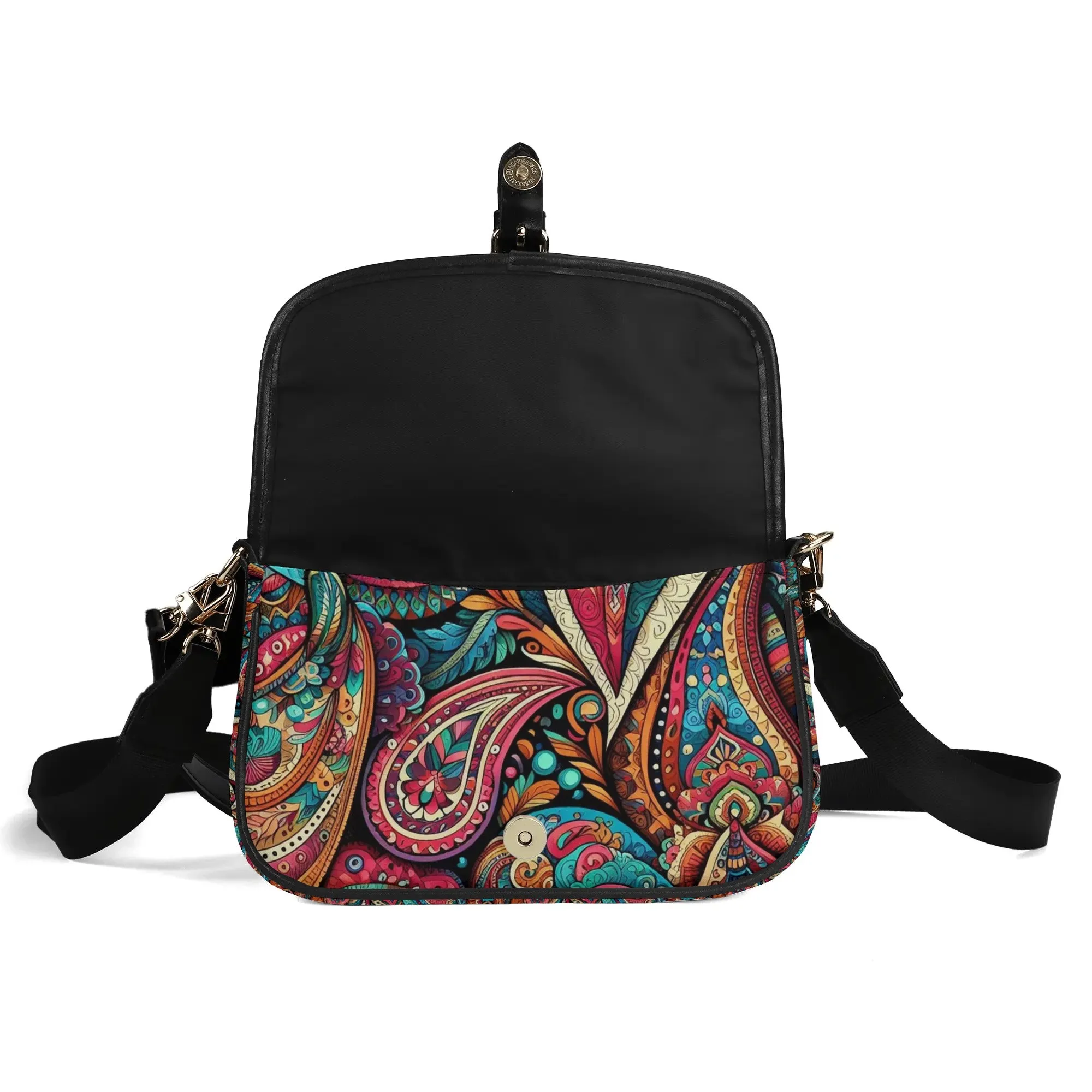 Paisley Womens PU Chain Shoulder bags