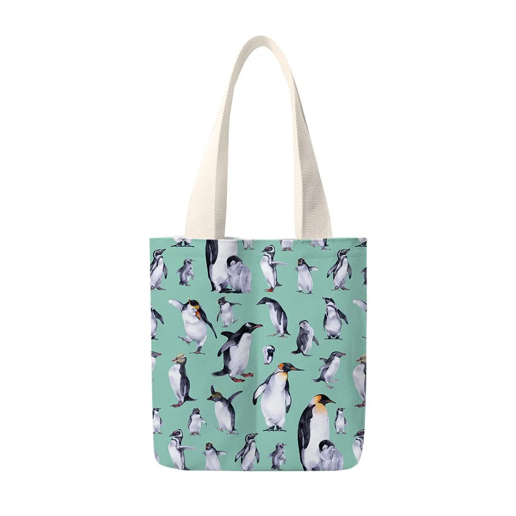 [TB-TD-TL-TM-TW-800] Penguins World Totes